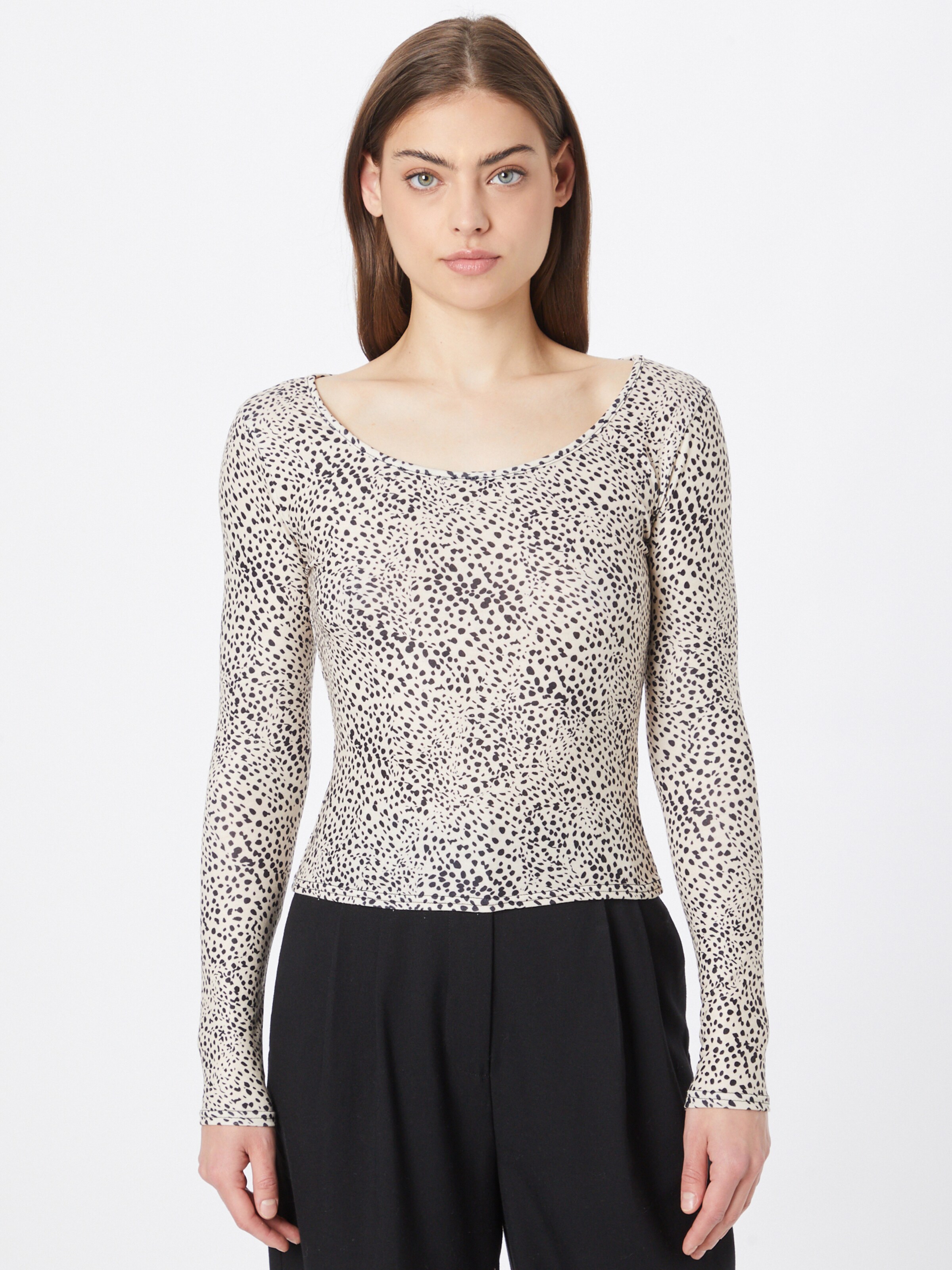 Frauen Shirts & Tops Nasty Gal Shirt in Beige - CK19418 Frauen Shirts & Tops Nasty Gal Shirt in Beige - CK19418