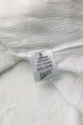 Chicorée Carmen-Bluse S in Weiß