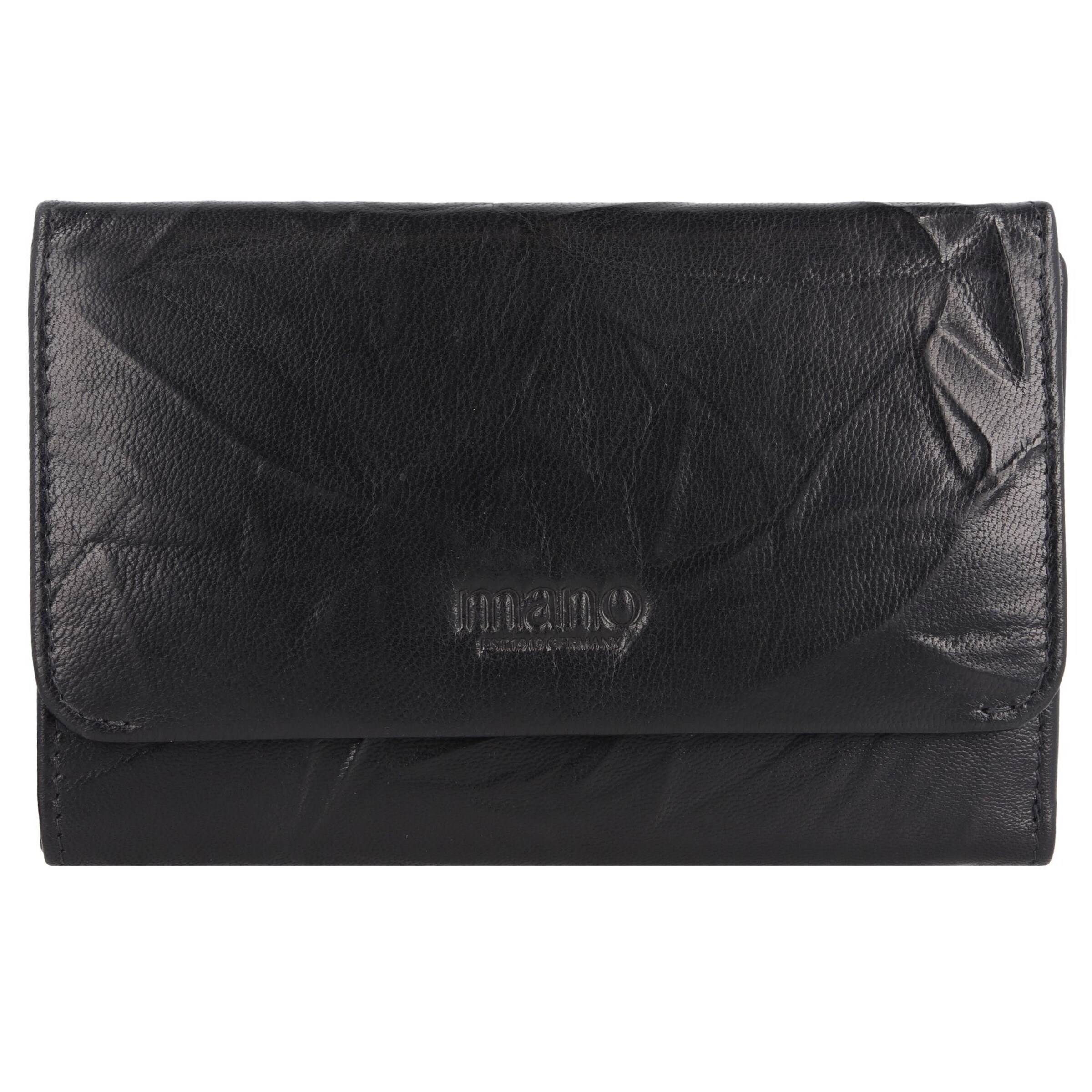 mano Wallet 'Donna Aurona' in Black: front