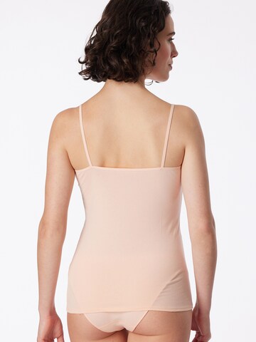 SCHIESSER - Top ' Cotton Lace ' en beige