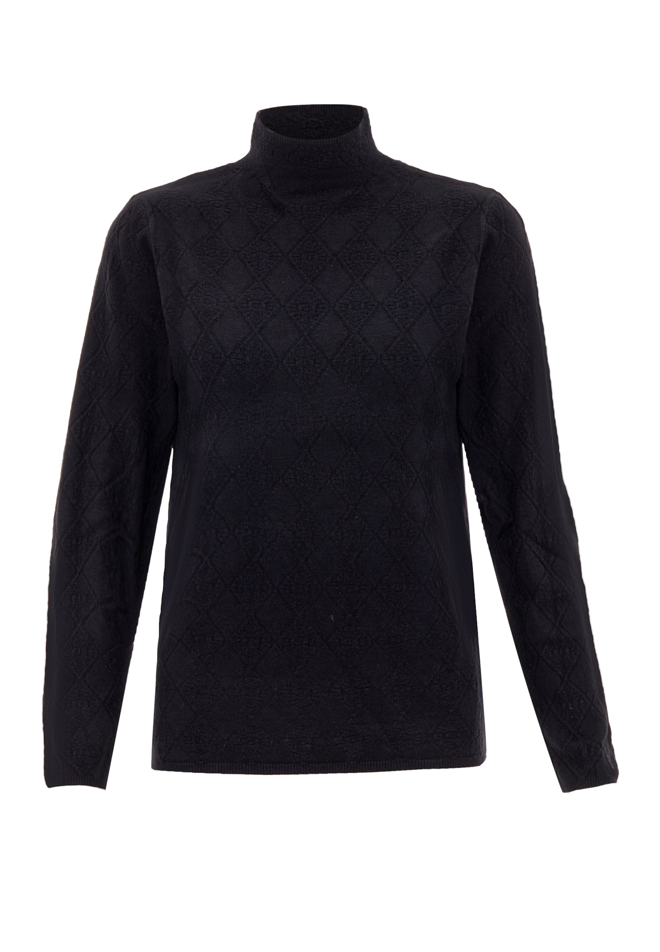 LEOMIA Trui in Zwart: voorkant