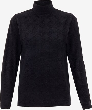 LEOMIA Pullover in Schwarz: predná strana