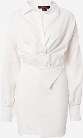 Misspap Workwear in White: front