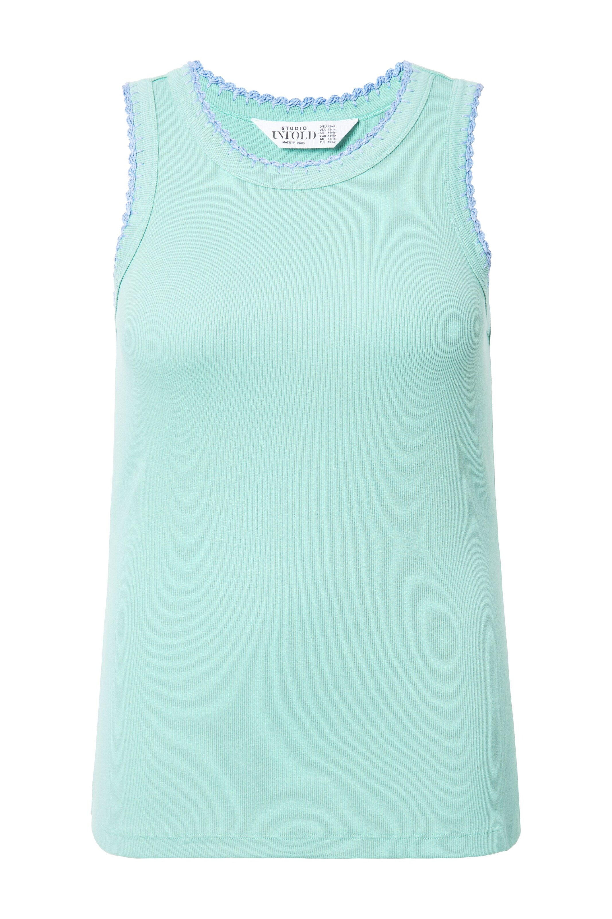 Studio Untold Top in Groen: voorkant