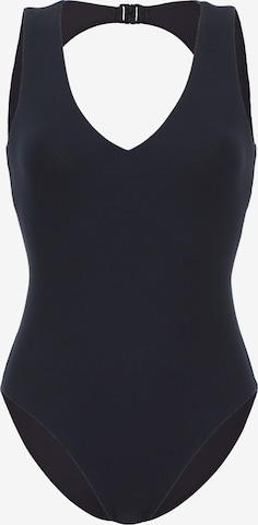 VIVIDBustier Jednodijelni kupaći kostim - plava boja: prednji dio