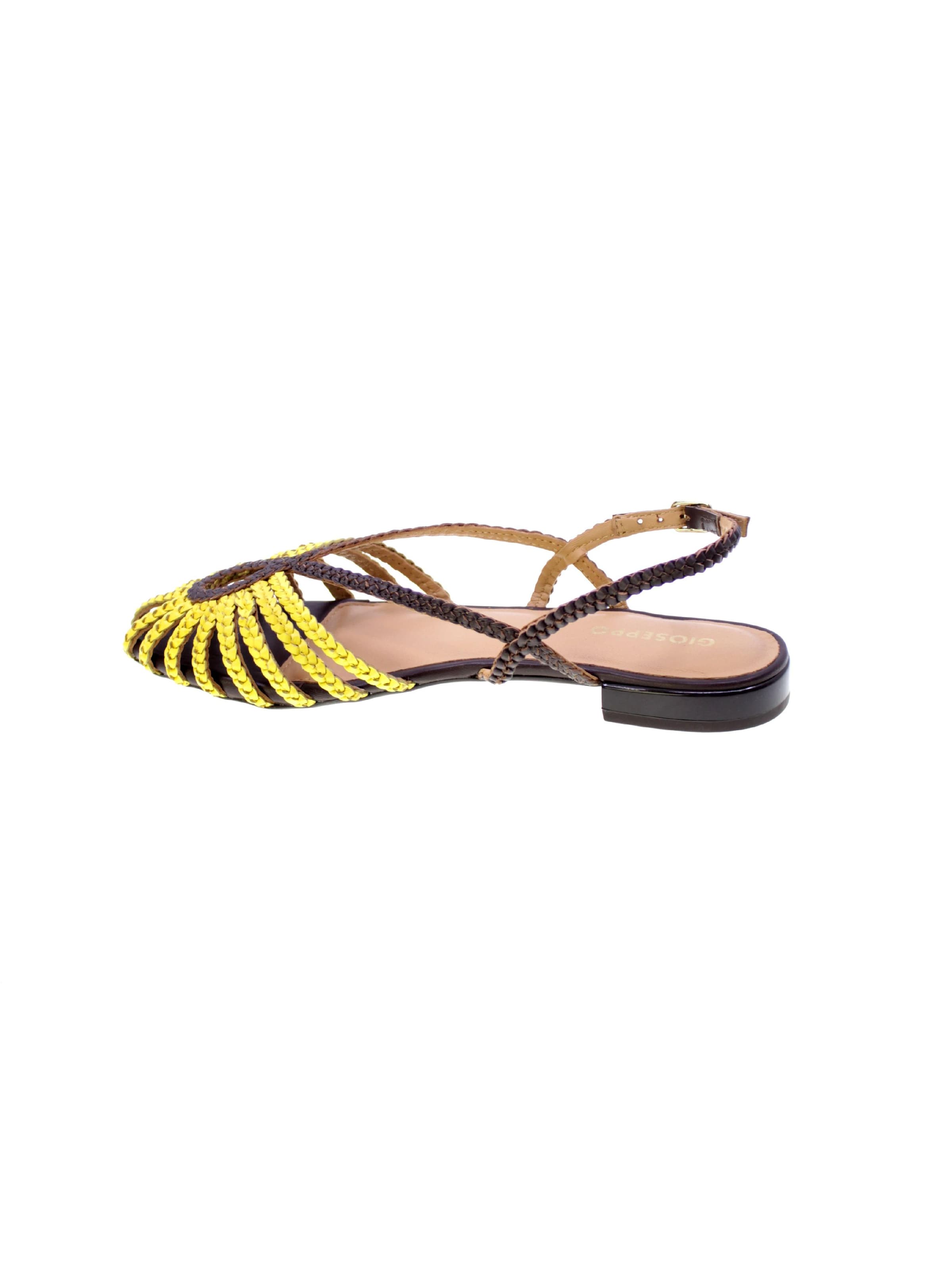 Sandalo di GIOSEPPO in giallo