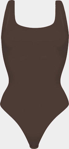Body modelant 'Low Back - Body' cfab (formerly creamy fabrics) en marron : devant