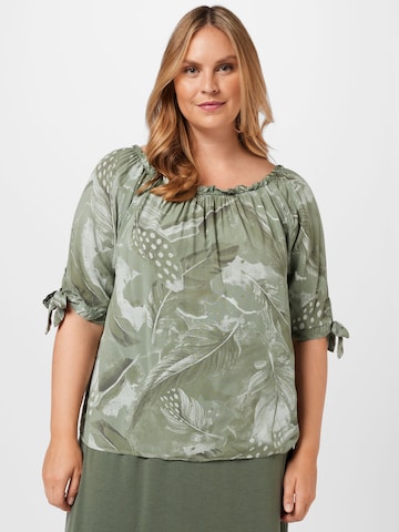 Z-One Blouse 'Lotty' in Green: front