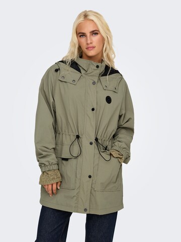 Parka di mezza stagione 'ONLMAMBA' di ONLY in verde