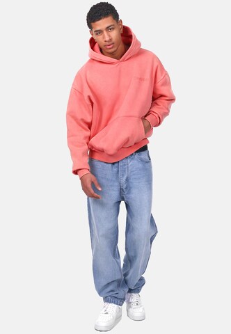 Dropsize Sweatshirt 'Embo' in Roze