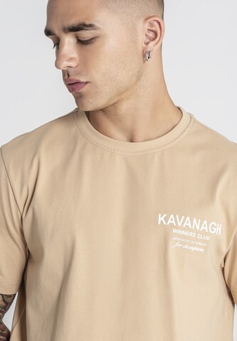 T-Shirt 'The Club' Gianni Kavanagh en beige