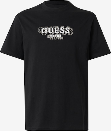 GUESS Póló - fekete: elől