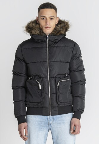 Gianni Kavanagh Winterjacke in Schwarz: Vorderseite