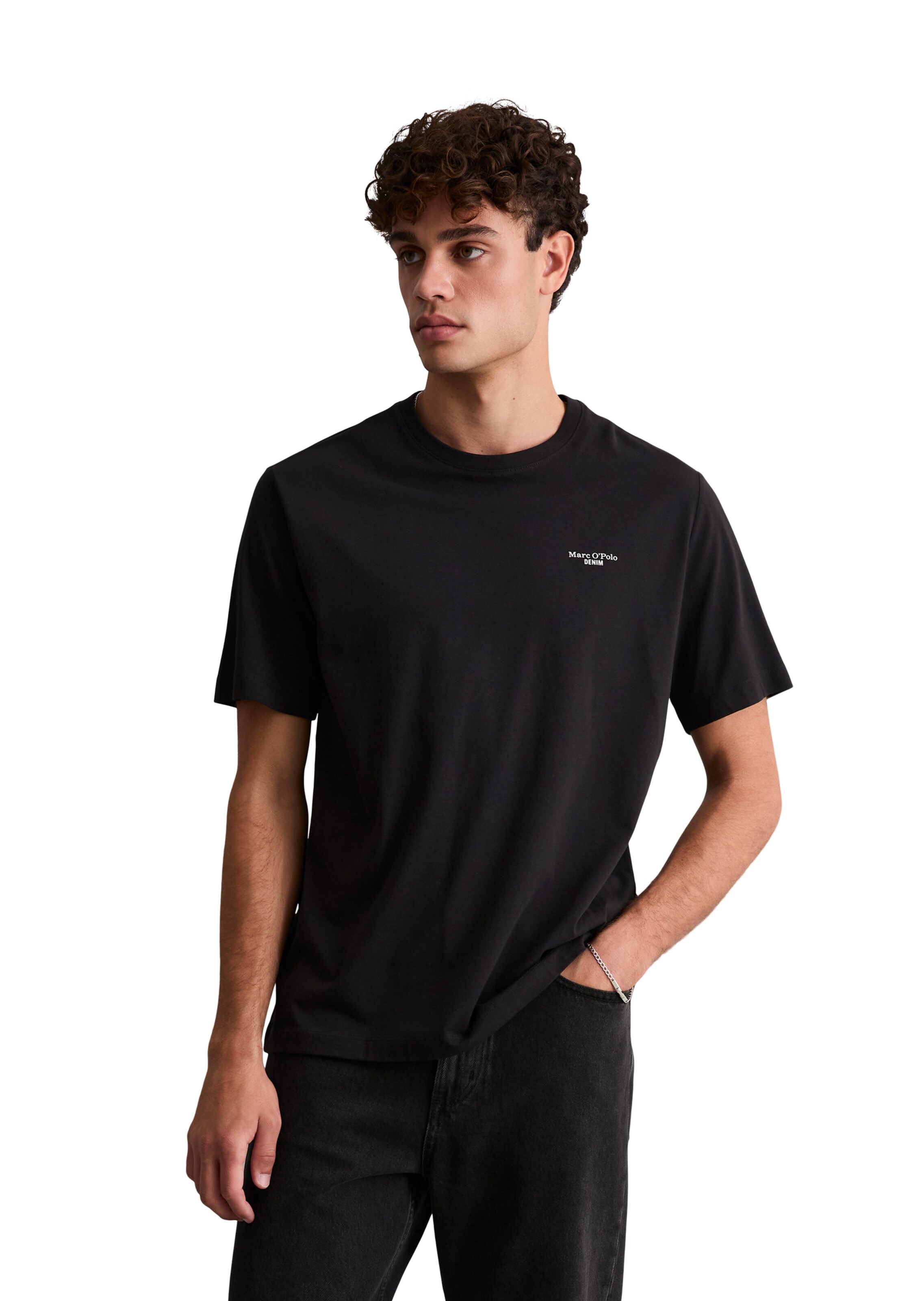 Marc O'Polo DENIM Футболка в Серый: спереди
