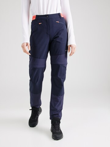 Regular Pantalon outdoor 'Bradley' ICEPEAK en bleu : devant