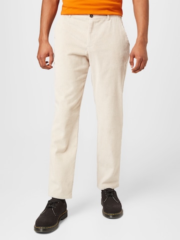 Les Deux - regular Pantalón chino 'Como' en beige: frente