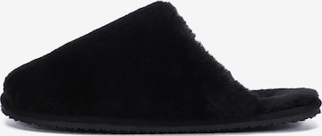 Slipper 'FAYA' di Island Boot in nero: frontale