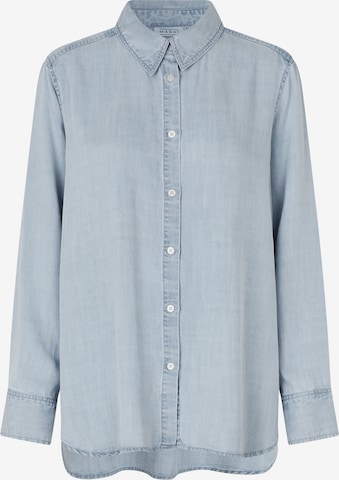 Masai Blouse in Blauw: voorkant