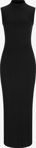 Nicowa Knitted dress in Black: front