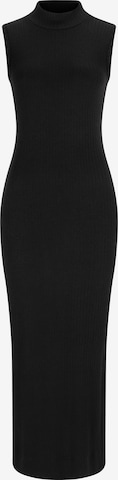 Nicowa Knitted dress in Black: front