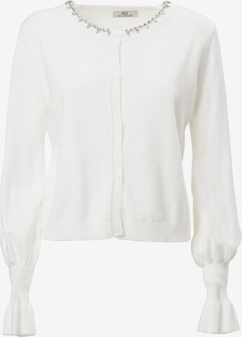 Influencer Knit cardigan in White: front