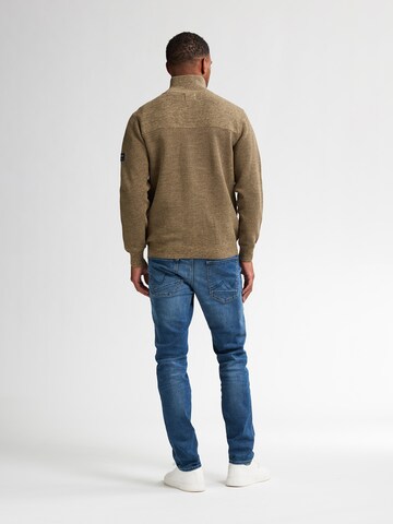 Vestes en maille 'Bristol' Petrol Industries en marron