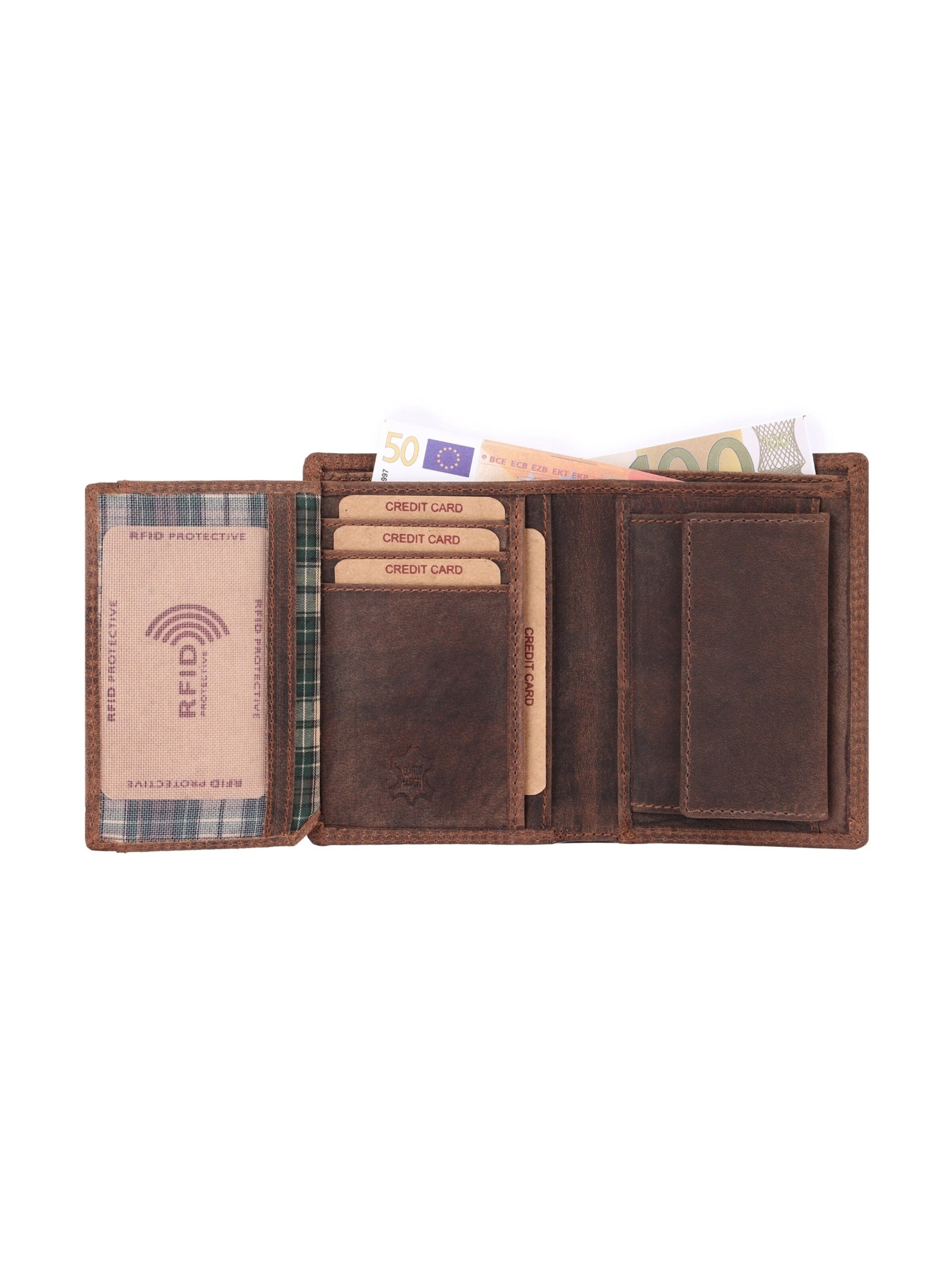 Benthill Wallet in Brown
