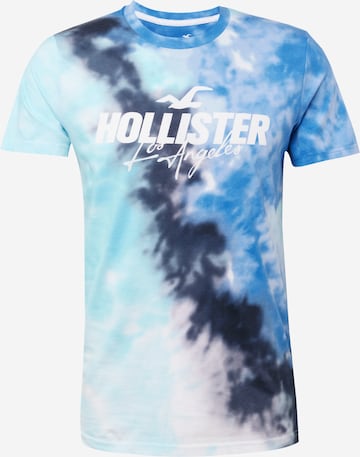 HOLLISTER Koszulka w kolorze niebieski: przód