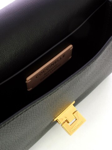 Coccinelle Handbag 'Arlettis Signature Handbag Grained Leather' in Black