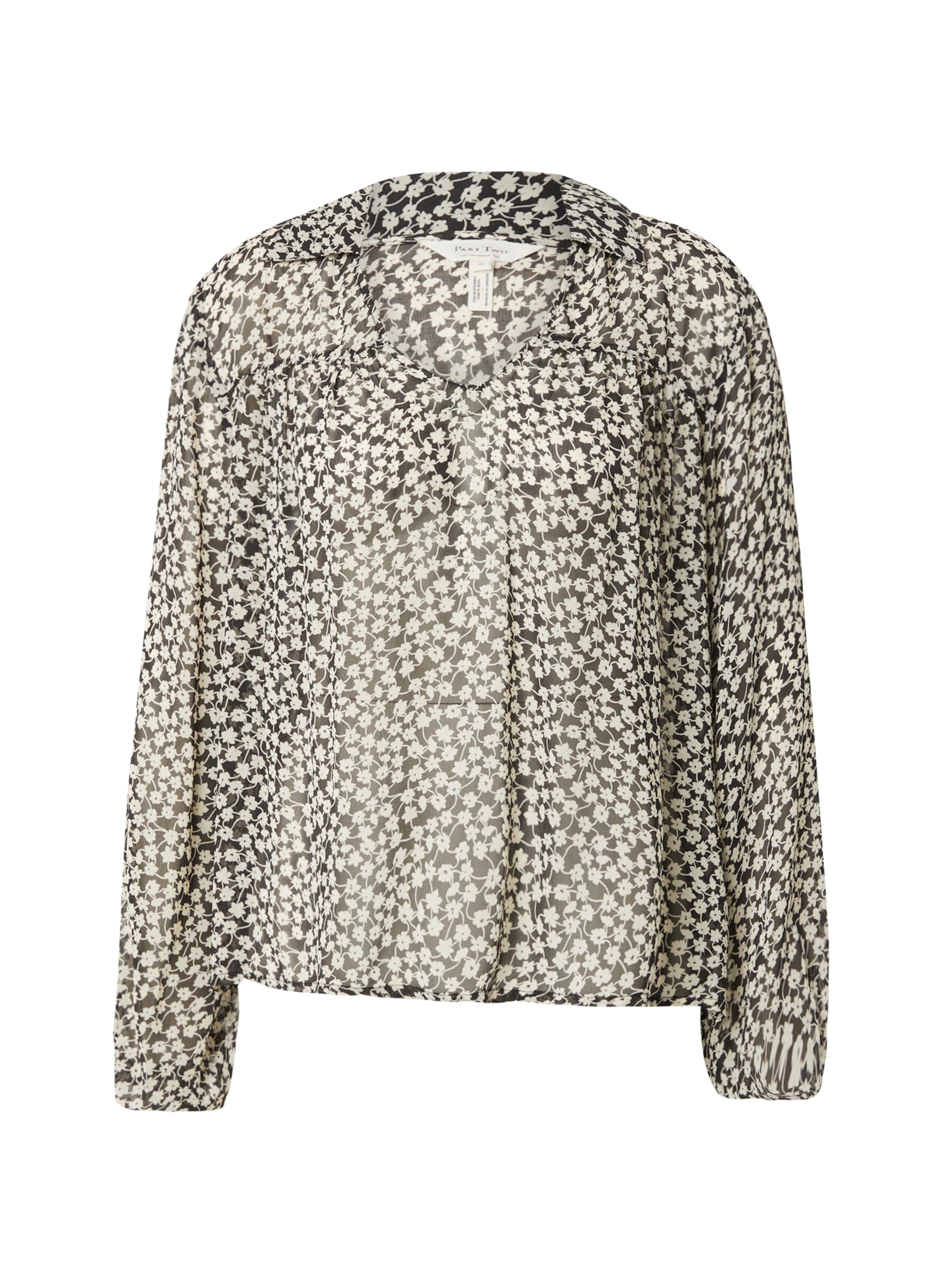 Chemisier 'NicholinaPW' Part Two en noir : devant