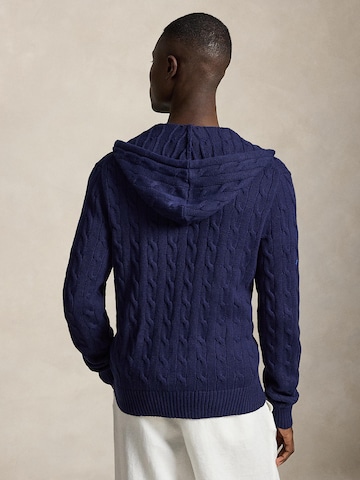 Geacă tricotată de la Polo Ralph Lauren pe albastru