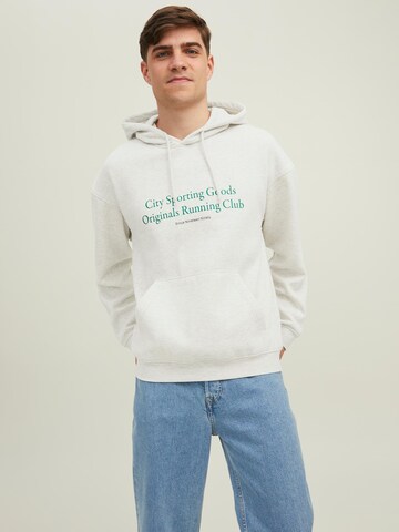 Felpa 'Brink City' di JACK & JONES in bianco: frontale