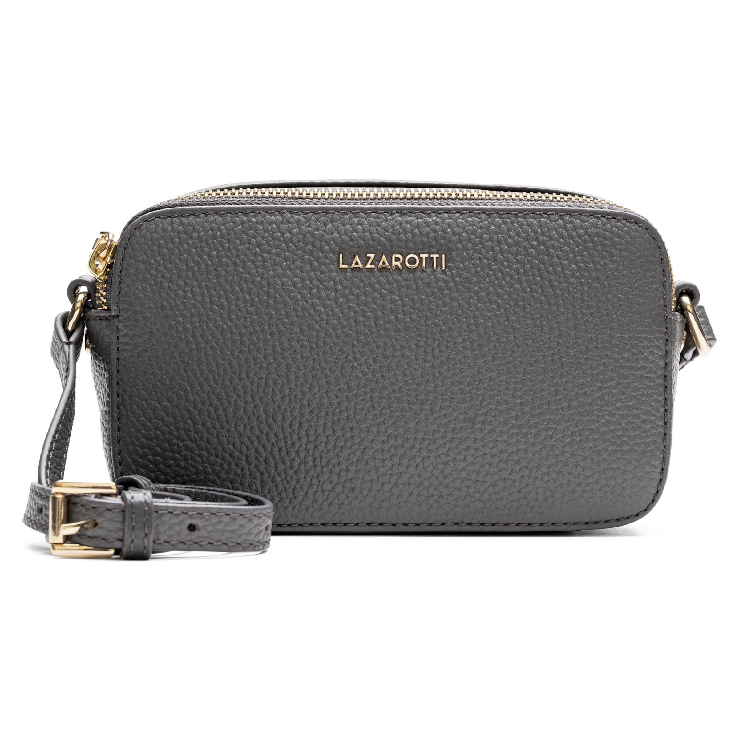 Sac à bandoulière 'Bologna' Lazarotti en gris : devant