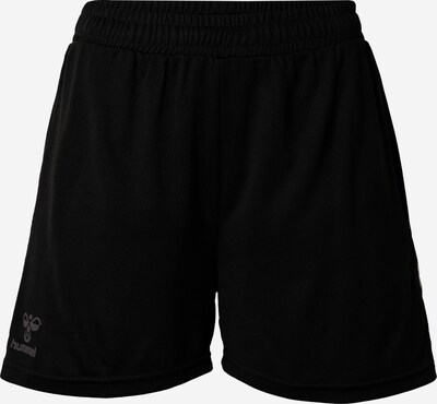 Hummel Pantalon de sport 'ACTIVE' en gris / noir, Vue avec produit