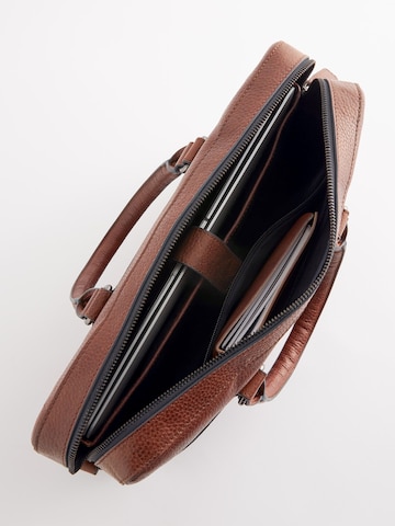 Next - Cartera maletín en marrón