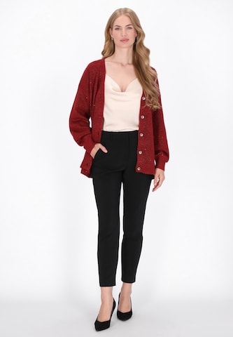 Cardigan DreiMaster Klassik en rouge