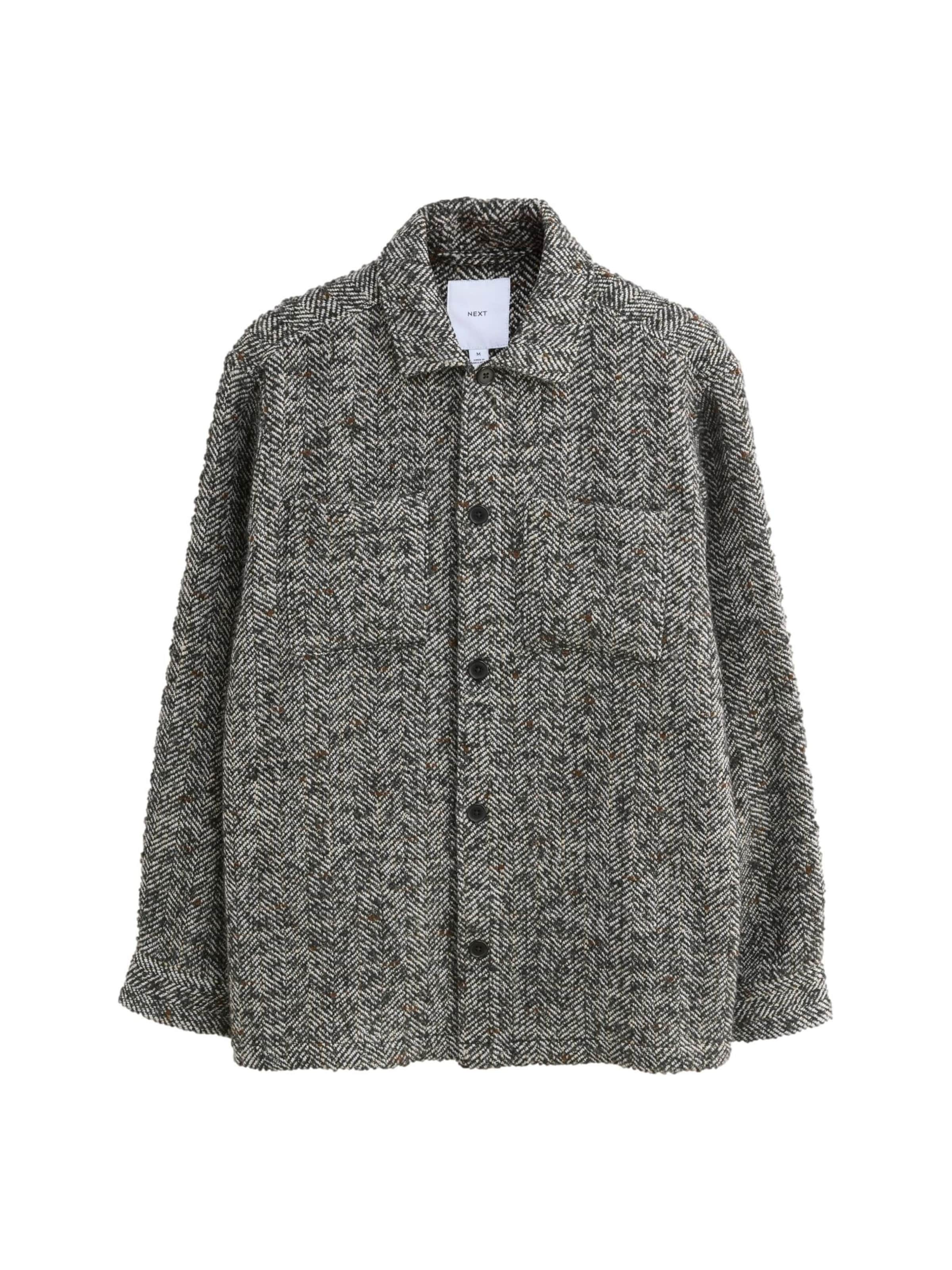 Next - Ajuste regular Camisa en negro: frente