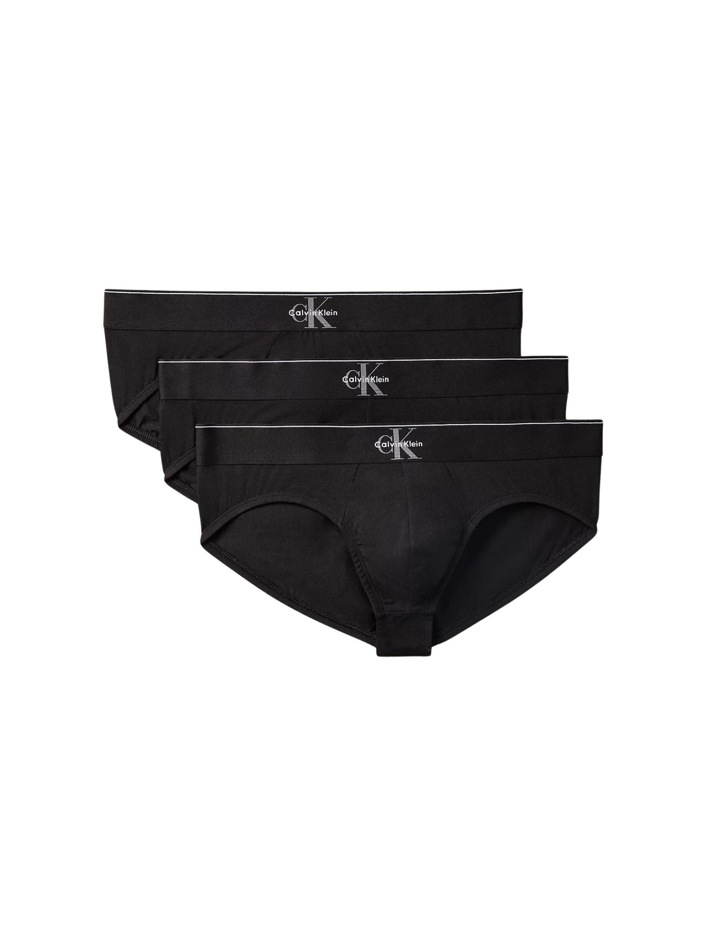 Calvin Klein Slip 'CALVIN KLEIN HIP BRIEF 3PK Intimo' i sort: forside