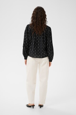 SOAKED IN LUXURY Blouse 'Amelie' in Black