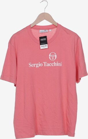 Sergio Tacchini T-Shirt L in Pink: predná strana