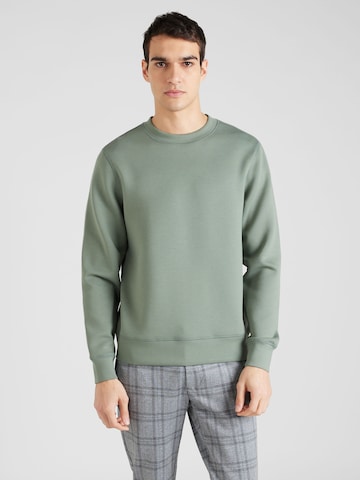 Casual Friday Sweatshirt 'Sebastian' in Green: front