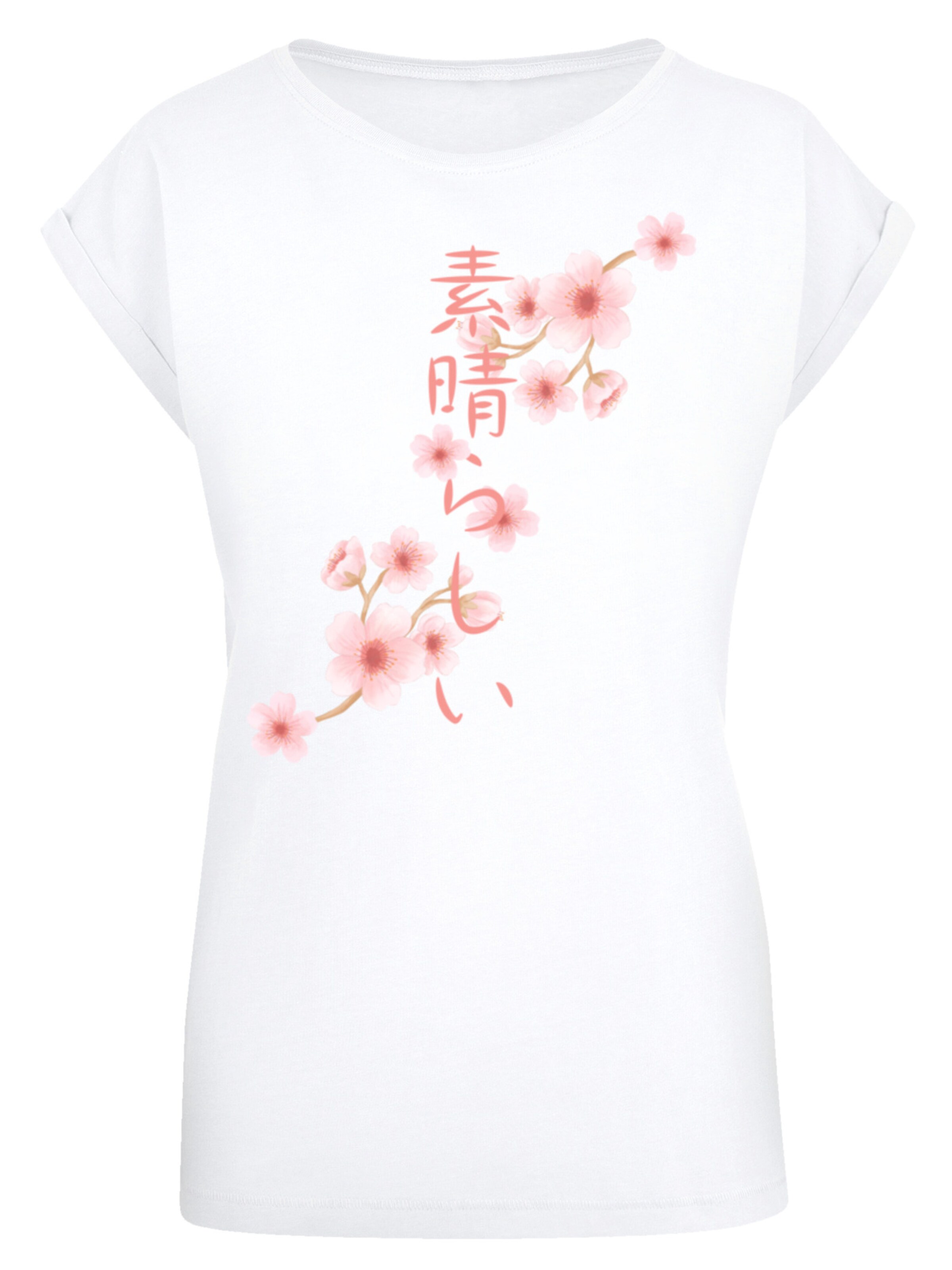 T-shirt F4NT4STIC en blanc : devant