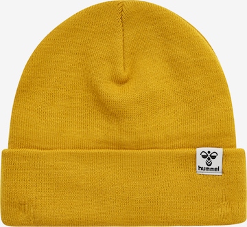 Hummel Sports beanie in Yellow: front