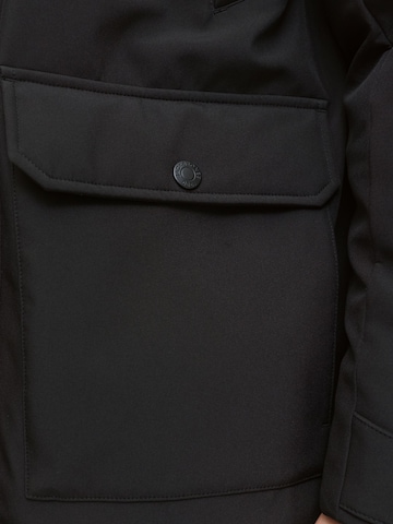 JACK & JONES Overgangsparka i sort