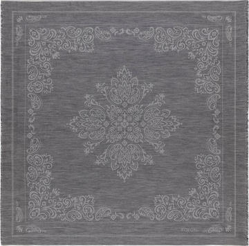 Roeckl Tuch'FLORAL ORNAMENT' in Grau: Vorderseite