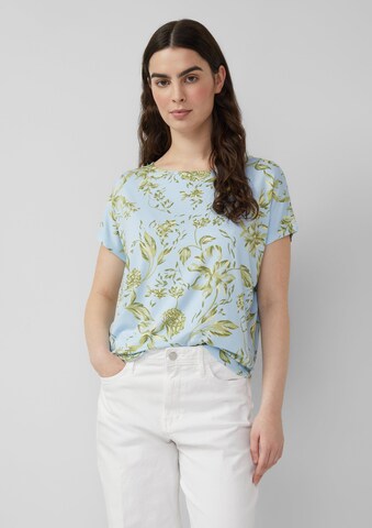 T-shirt s.Oliver en vert : devant