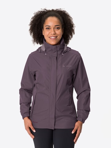 VAUDE Outdoorjacke 'Escape' in Lila: predná strana