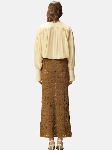 PINKO Blouse 'PINKO ASOLA BLUSA VOILE BLUSA' in Geel