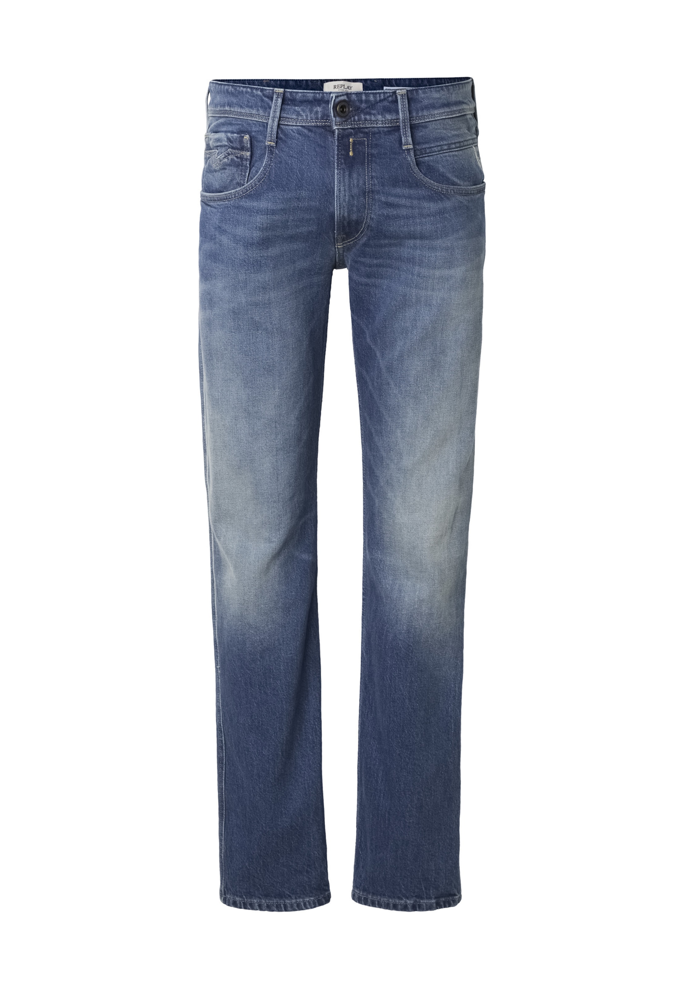 REPLAY Regular Jeans 'Anbass' in Blue: front