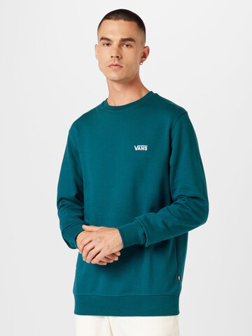 VANS Sweatshirt in Blue: front